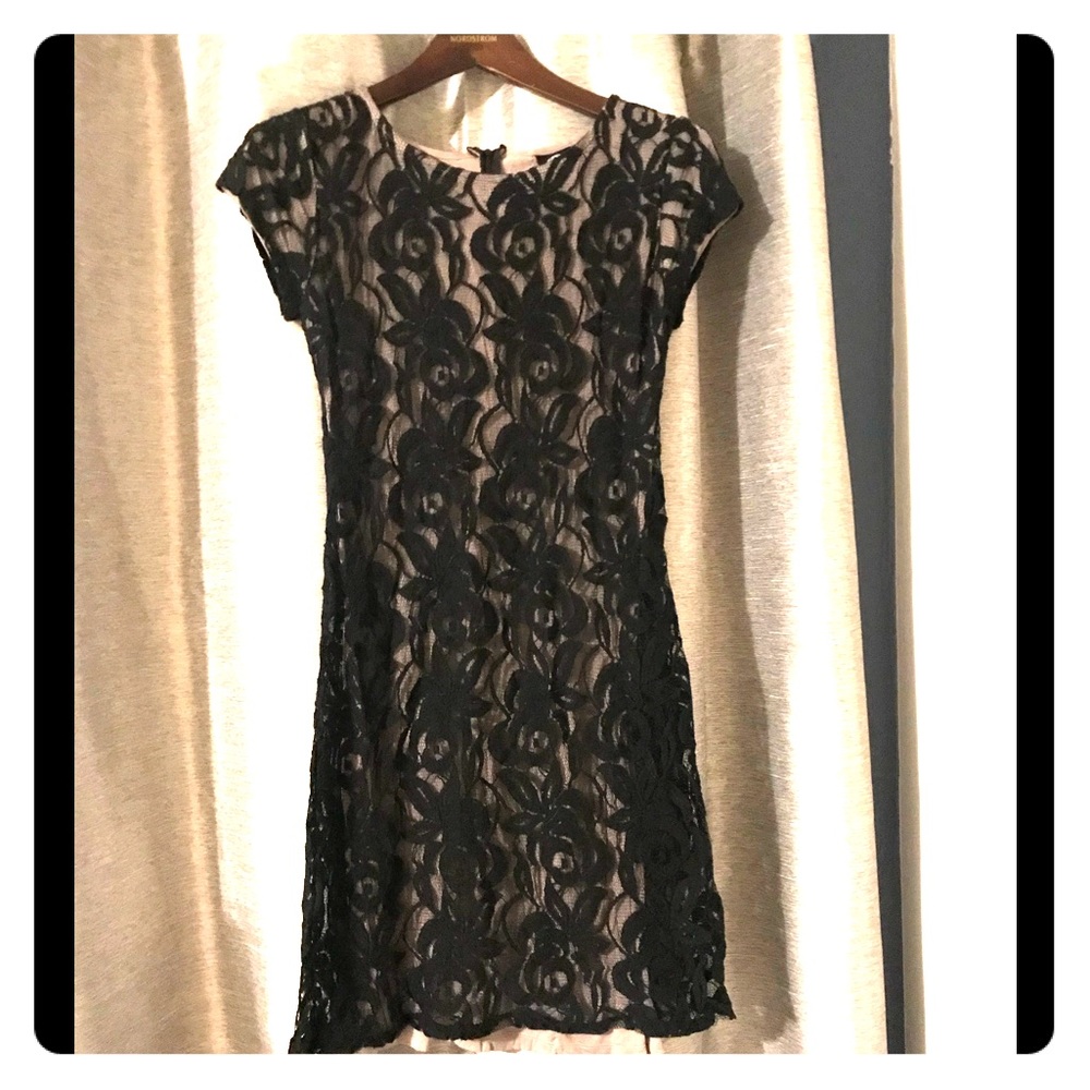 Black Lace Dress-Nordstrom
